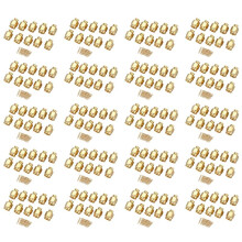 200x SMA Male Plug Solder RF Coax Connector for Semi-Rigid RG402 0.141 Inch Cable Gold