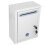 Locking Mailbox with Letter Slot Wall-Mounted Metal Drop Box 5