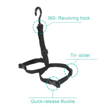 1PC Shoes Hook Holder Hanging Fishing Wader Boot Shoes Hanger Strap Belt for Drying Wader Rack Storage