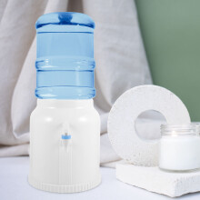 White Mini Water Dispenser Plastic 2.5L for Desk