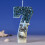 Birthday Number Candle Blue Gray Ocean Theme 1 1