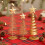 Gold Spiral Christmas Tree Decor with Star Topper 3