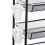 Fruit and Vegetable Basket Cart 5-Tier Stackable Carbon 8