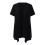 Women's Lightweight Short Sleeve Open Front Cardigan Black 4