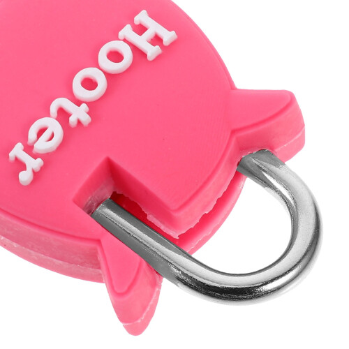 Owl-Shaped Silicone Travel Padlock Set for Home Cabinets 1