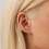 Half Hoop Earrings 925 Sterling Silver Small 4