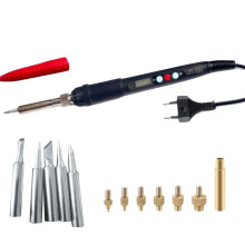 Brass Heat Insert Nut Tool Threaded Insertion Hot Melt Injection Nut Soldering Iron M2-M6 Plastic Printing 3DPrinter(EU)