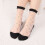 Women's Spring Summer Transparent Solid Color Floral Socks 2