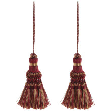 Key Tassel Craft Decorative Long Tassels 2 Pcs