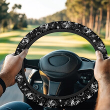 Galaxy Golf Cart Steering Wheel Cover Soft All-Weather Fit
