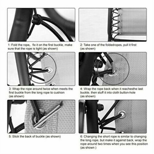 Replacement Cord for Zero Gravity Chair 4-Pack Universal 2