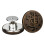 Jean Buttons Bronze 3 Pack 17mm Replacement 1