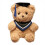 Graduation Plush Bear with Diploma Cap and Sash 1