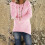 Women's Fluffy Fuzzy Sweater Solid Color Long Sleeve Round 2