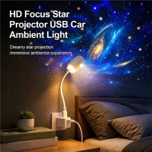 6-in-1 Sterprojector Nachtlampje Auto Sterren Ruimte Sterrenhemel Projector Lamp