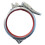 Pipe Clamp Adjustable Quick Release Hose Clamp, Pipe Clamp Adjustable Quick Release Hose Clamp for Home Repair, ID 159mm 1