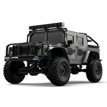 Full Scale High-Speed Four-Wheel Drive RC Car 1/12 - Off-Road Climbing Simulation Outdoor Toy for Boys Black Gray