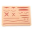 Suture Practice Pads 3 Layer Suture Pad with Wounds for Practicing Suturing - Veterinarian Students and Nurses 1