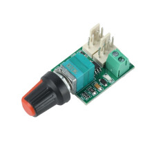 2PCS 12-24V 1.5A PWM Motor Speed Controller Module Adjustable Speed Regulator Control Board for Motor