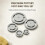 Pottery Foot Ring Tool for Accurate Clay Base Alignment Ideal for Wheel Throwing & Trimming 1