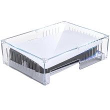 Horizontal Clear Acrylic Dust Proof Cover for PS5 Slim and Pro Clear Acrylic Protector for Horizontal Setups