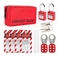 Safety Lockout Tagout Kit Padlocks Loto Hasps Lockout Tagout Tags Loto Locks Set Electrical Lock Out Tag Out Kits