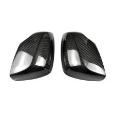 Car Rearview Mirrors Cover Side Rear View Mirror Shell Carbon Fiber Trim for Forester XV Outback Legacy 2012-2017