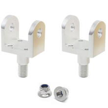2‑Pack CNC Foot Peg Mount Bracket, Footrest Holder for Sur‑Ron Light Bee for X160 X260 E‑Bike