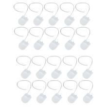 20PCS Batterijhouder Knoopcelhouder, 1 X 3V CR2032 Batterijhouder, Knopbatterijhouder met Lijn aan/Uit Schakelaar B