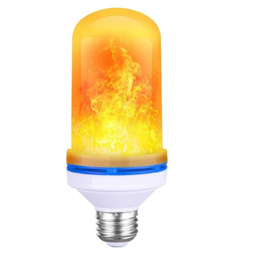 LED Dynamic Flame Effect Light E27 E26 B22 E14 Lamp Decorative Light for Bar Hotel Restaurant Party A