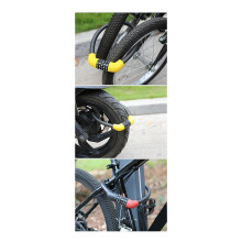 2PCS Universal Bicycle Locks Anti-Theft 5-Digit Password Road Bike Security Steel Wire Locker Cycling Padlock