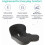 Roadspine L-Shaped Lumbar Cushion Ergonomic Memory Foam 1 3