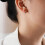Half Hoop Earrings 925 Sterling Silver 10mm 2