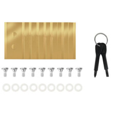 9PCS Replacement Blades for Luba Yuka All Series Replacement Robotic Lawnmower Blades with Screwdrivers