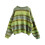 Women's Rainbow Striped Cable Knit Sweater 7