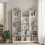 Homcom HOMCOM Bookcase Freestanding Open Storage Shelf with 17 Compartments 1