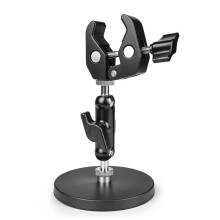 Soporte de Almacenamiento Magnético para Paraguas, Soporte Multifuncional de Metal con Junta de Abrazadera Magnética de 360 para Fijar Partes de