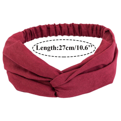 Women's Soft Stretch Headbands Set 6 Pieces 1