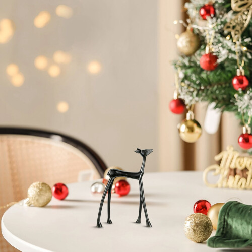 Holiday Deer Christmas Greeting Card Set 6PCS 2