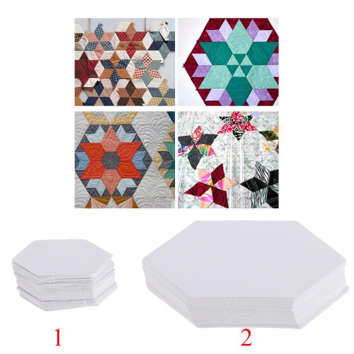 Irregular Ink Template Paper for Patchwork Sewing 300 pcs 1