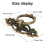 Drawer Pull Handle Antique Alloy Retro Green Bronze 7