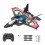 Foam RC Airplane 2.4G with 360 Spin and Lights Red 1