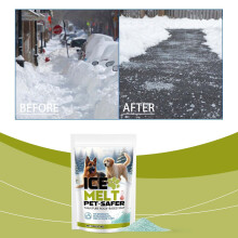 Pet-Safe Ice Melt Granules Fast-Acting Non-Corrosive
