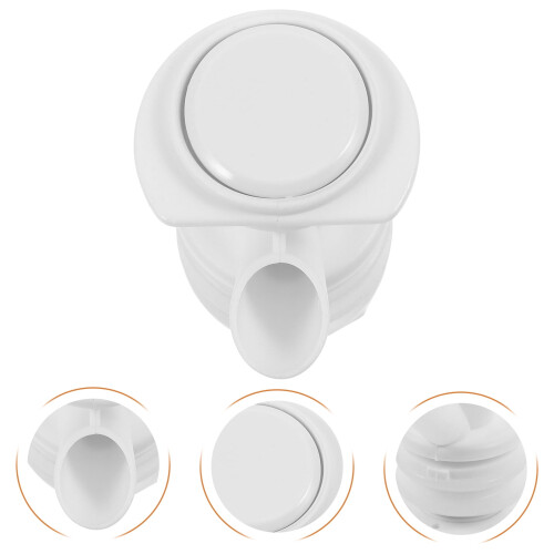 White Plastic Water Jug Spigot Tap 1 Piece