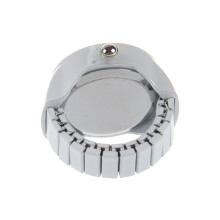 Finger Ring Watch Chic White Rhinestone For Ladies