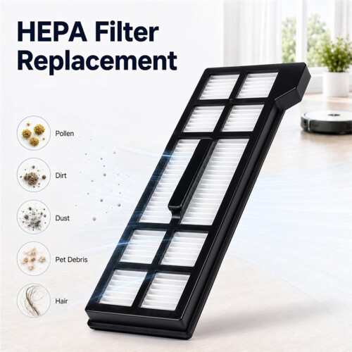 26 Pack Replacement Parts Compatible with for  X10 Pro Omni Robot Vacuum for Efficient Cleaning