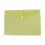 A3 Plastic Document Wallets with Snap Buttons Transparent 2