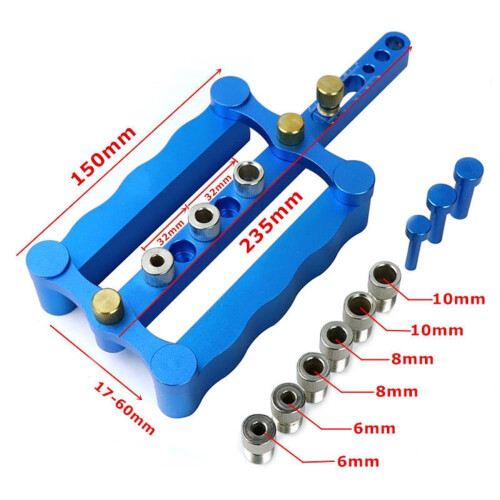 Self-Centering Doweling Jig Metric 6mm 8mm 10mm 1