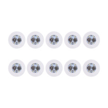 10 Pièces de Sous-Verres LED Lumineux, Lumières de Bouteille LED, Disques de Sous-Verres Autocollants Lumineux pour Gobelet Lumineux
