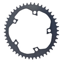 Pignone di Ricambio con 130BCD 46T A Denti Positivi e Negativi, Adatto per Biciclette Elettriche A Motore Centrale